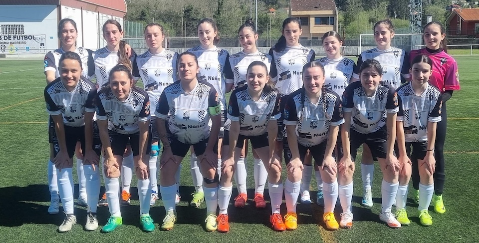 11 do Outes FC Feminino marzo 2025