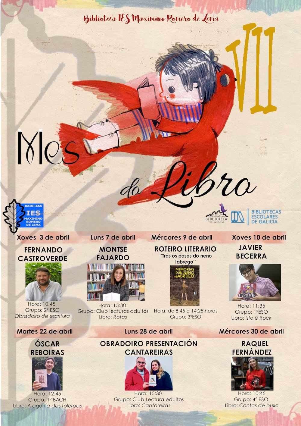 Mes do libro no IES de Baio 2025 copia