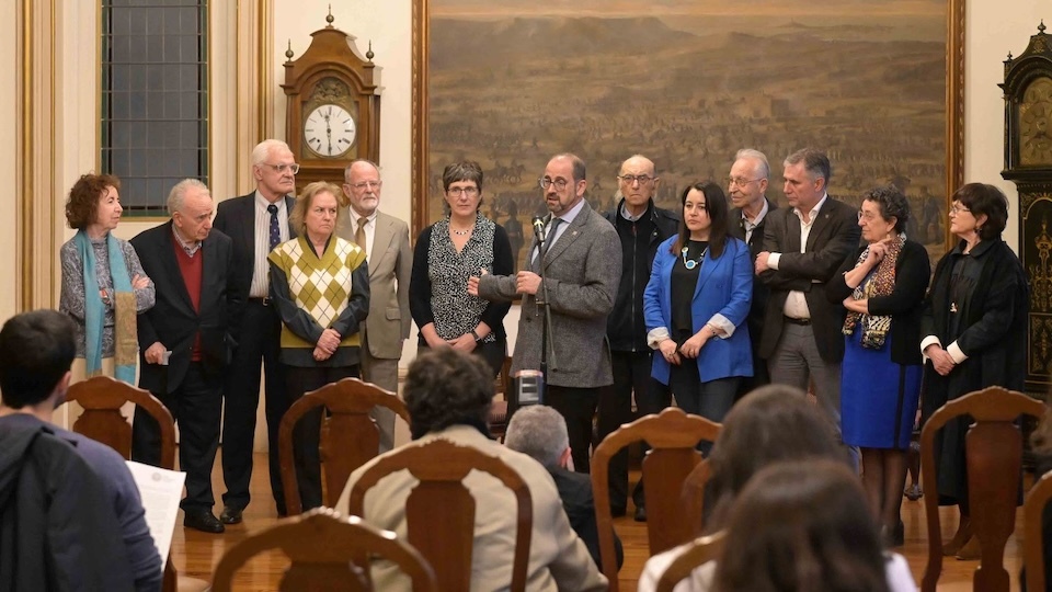 O muradán Henrique Monteagudo, novo presidente da Real Academia Galega 2