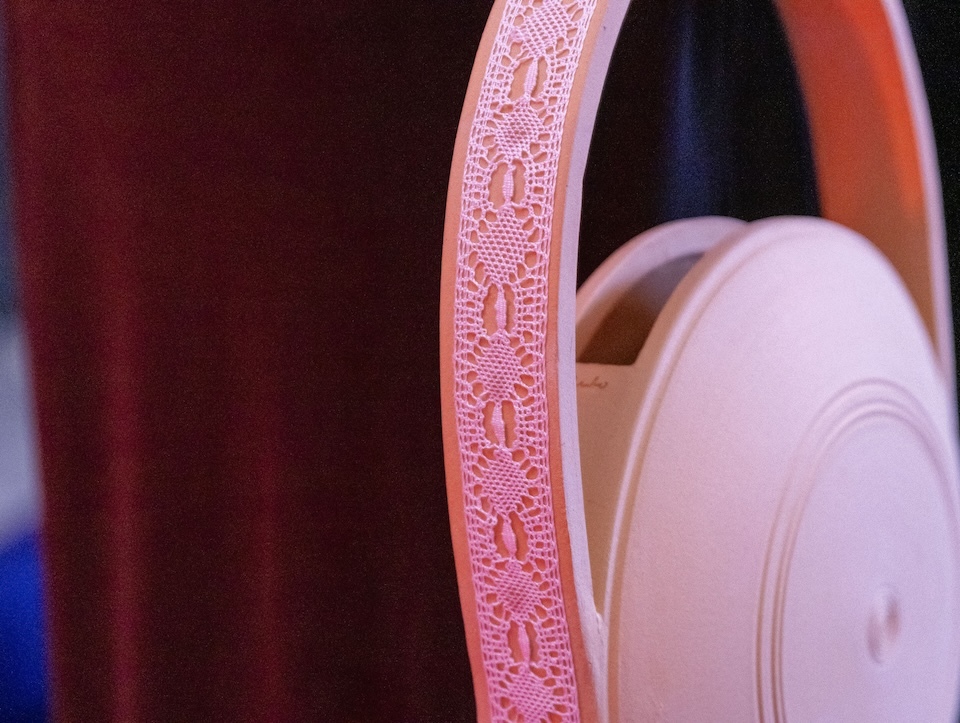 Oleria de Buno na Mostra de Encaixe de Camarinas-Rulo