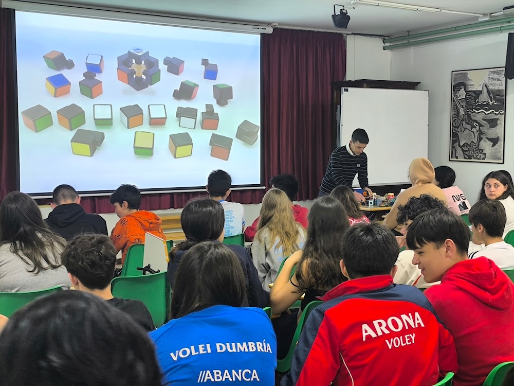 Semana Cultural IES Agra Raices 25-Jan Lamas, CUBO RUBIK