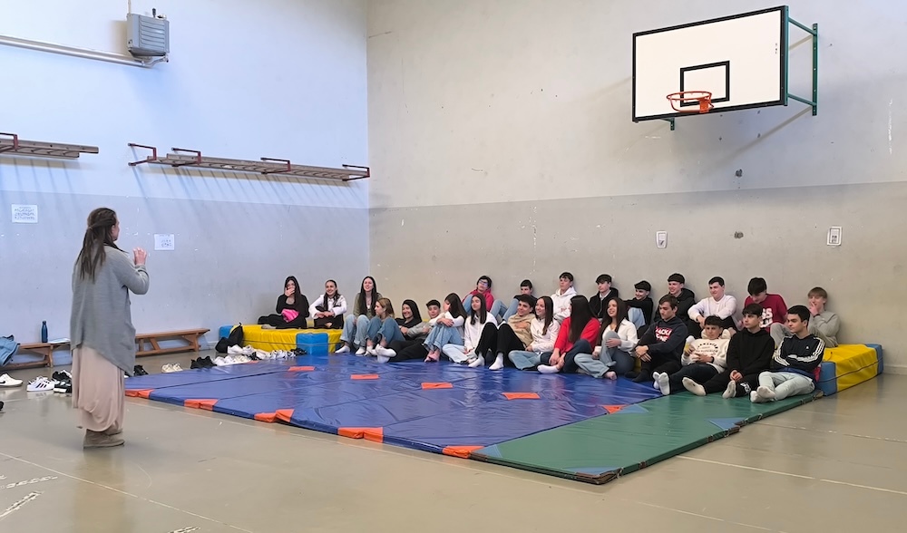 Semana Cultural IES Agra Raices 25-Obradoiro Creatividade e Técnicas de concentración. Belén Ferrer.
