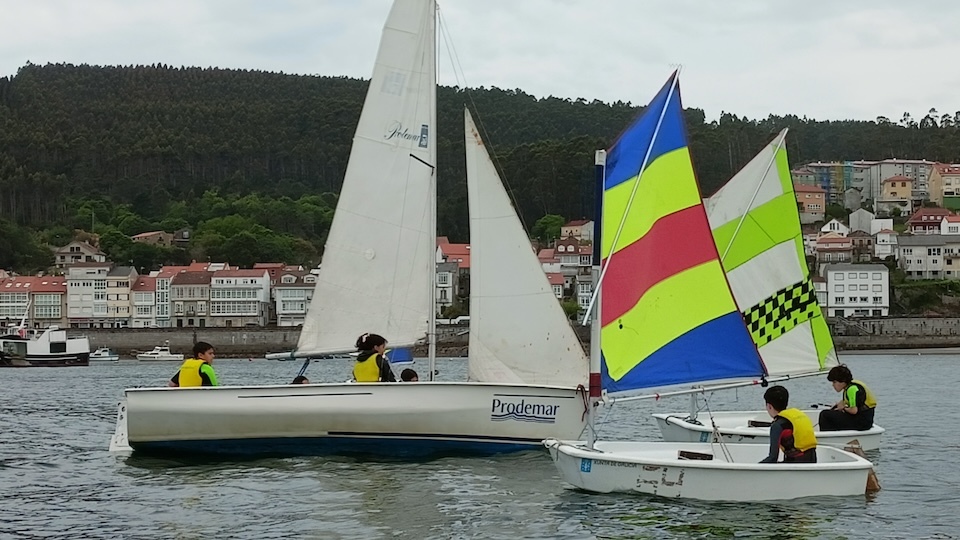 Xogando co vento-O Mar a vela Corcubion 2025 2