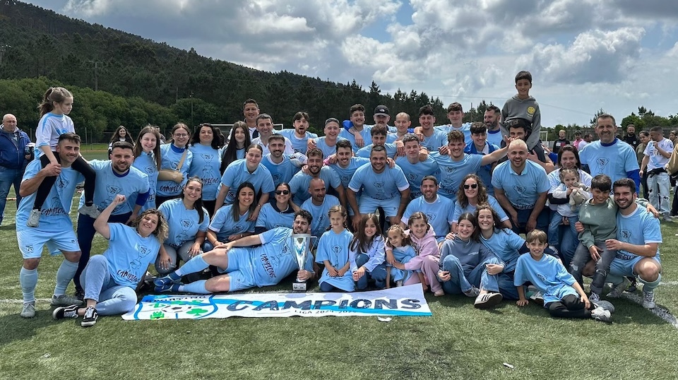 Sporting Zas campion da 3ª da Costa