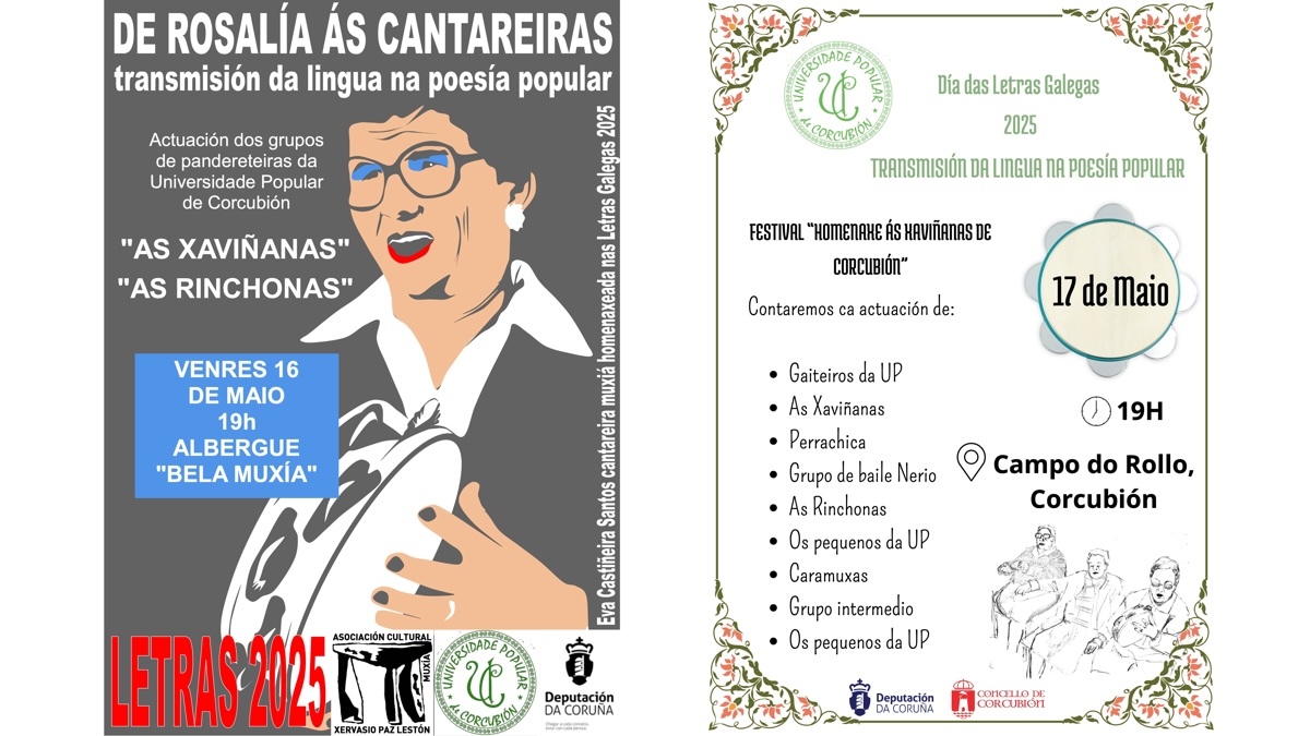 Letras Galegas en Corcubion e Muxia coa Universidade Popular