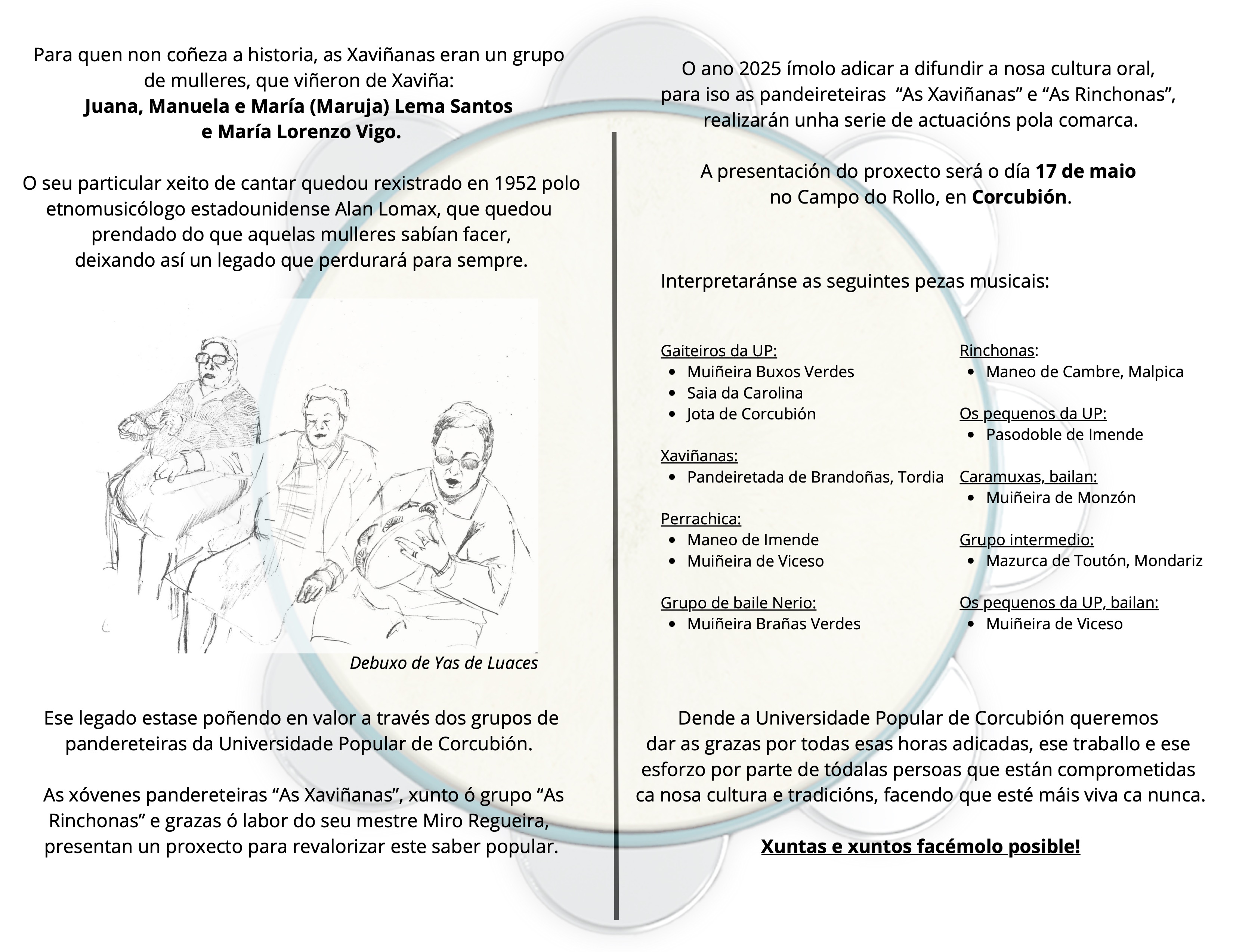 Universidade Popular Corcubion transmision oral