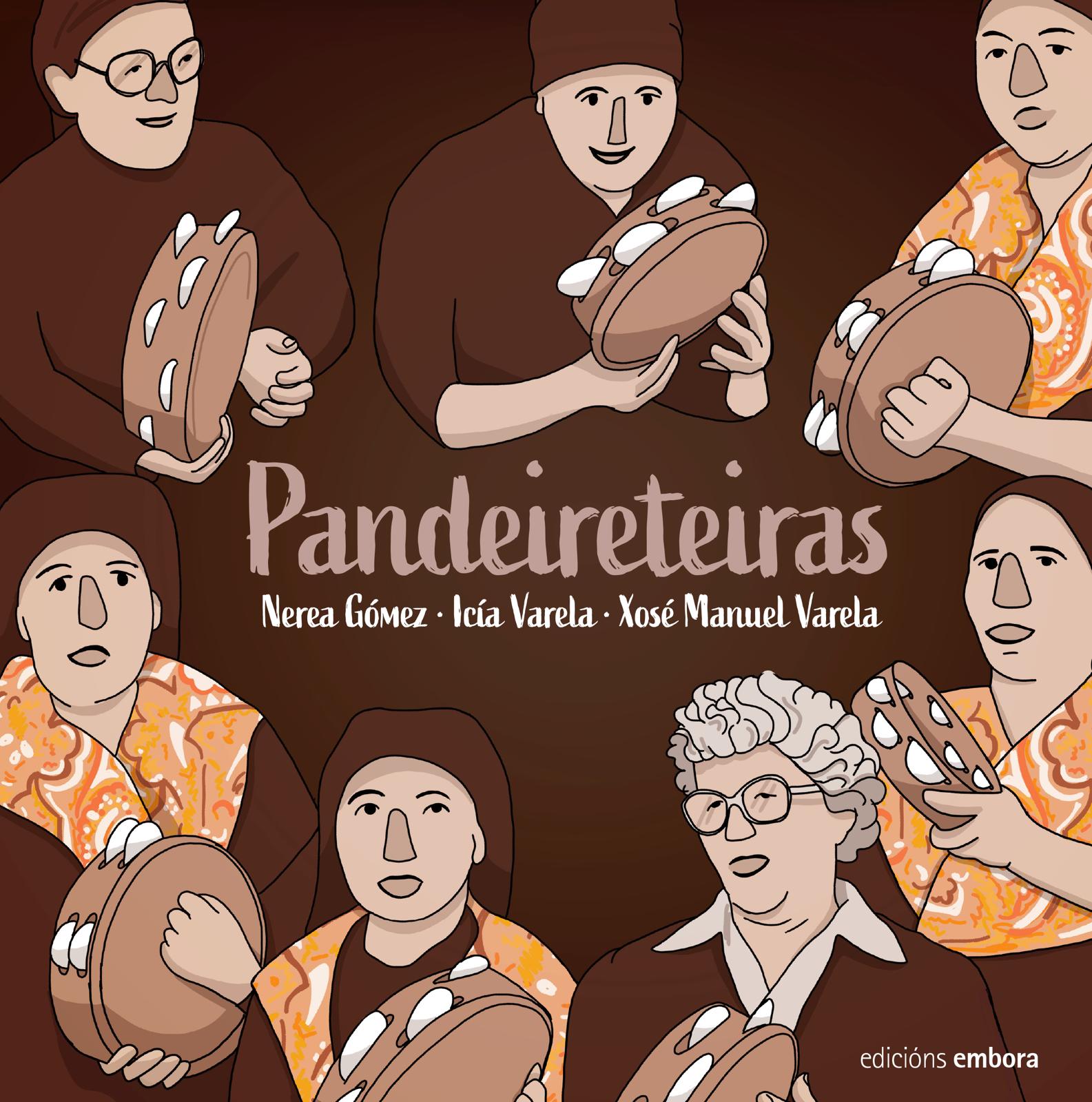 Novo libro sobre pandereteiras de Xose Manuel Varela e Icia Varela