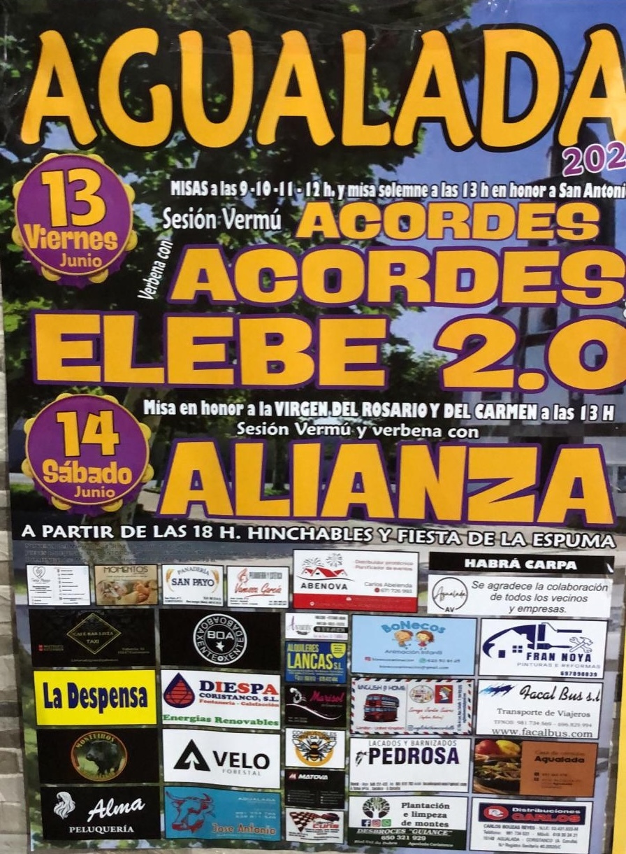 Festas de Agualada 2025