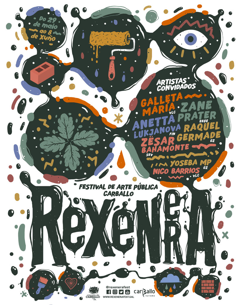 Cartel Rexenera Fest Carballo 2025