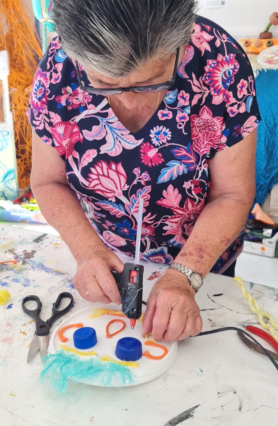 Creando arte con crebas no Pindo