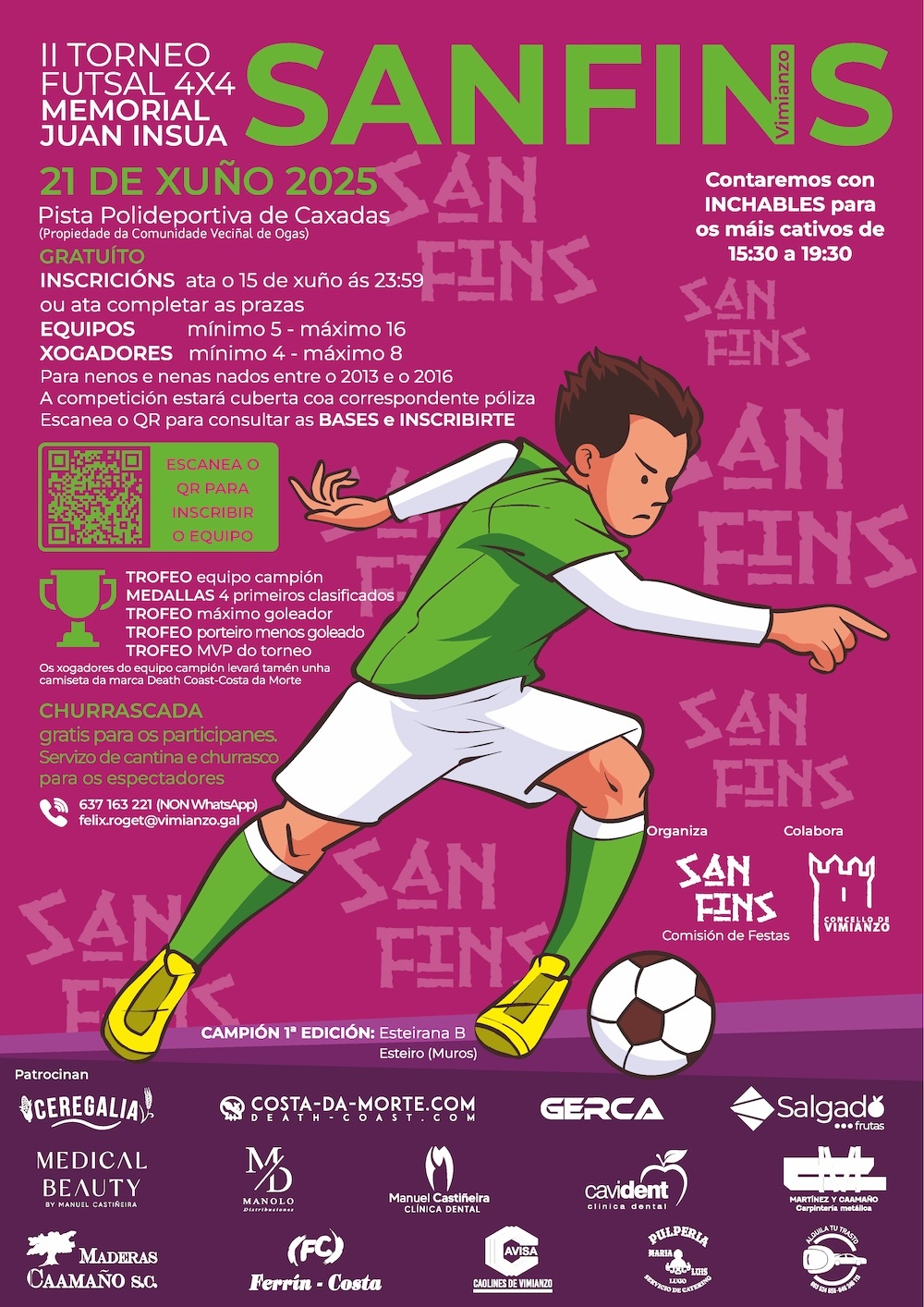 CARTEL FUTSAL Sanfins 2025