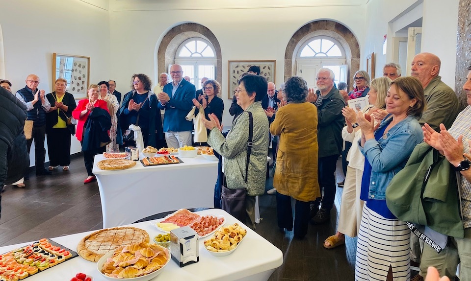 Inauguracion exposicin Anton Pombo