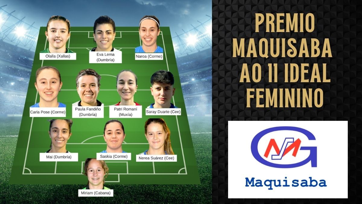11 ideal FEM do Futbol da Costa 2025