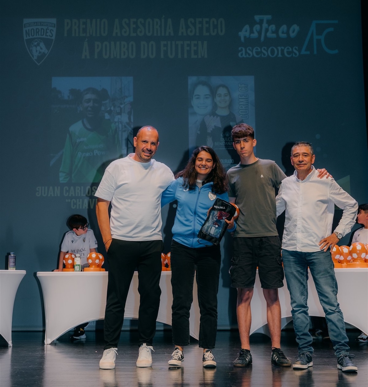 Gala Futbol da Costa 2025-Foto-Adan Perez-Lucia Dourado e Chaves