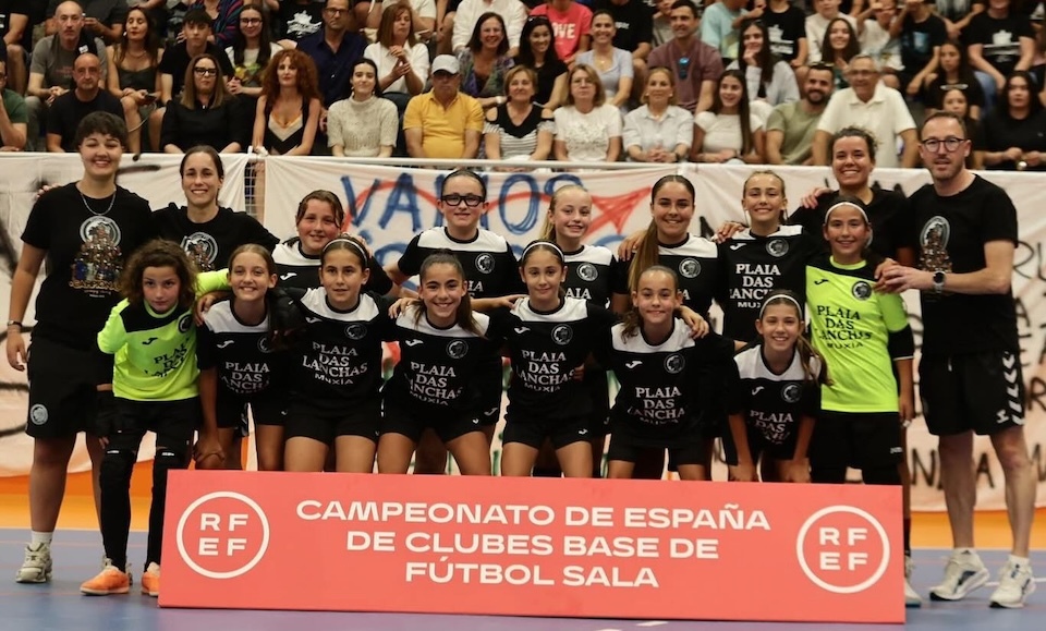 Fisober FSF Alevin Feminino 2025 Campion de Espana