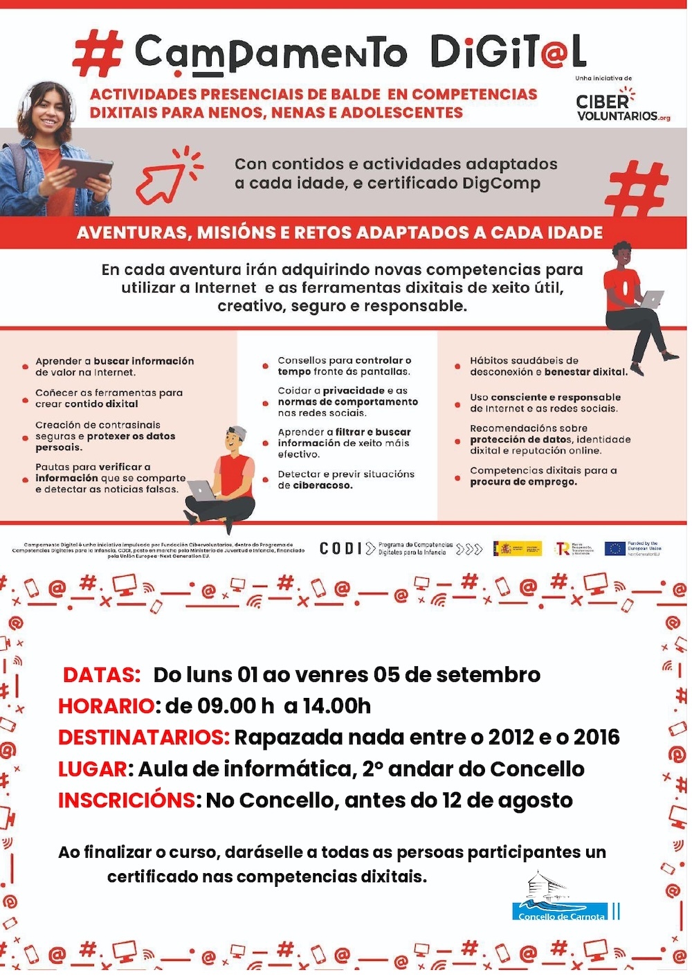 Campamento Dixital Carnota 2025