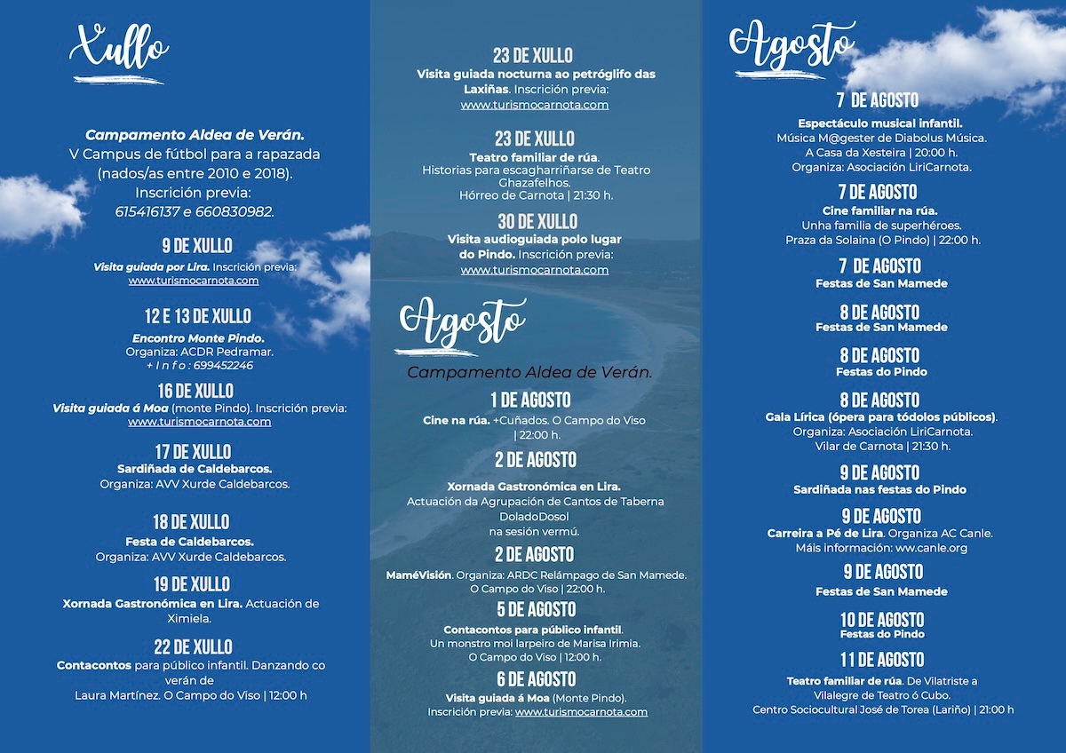 Campamento Veran Carnota 2025