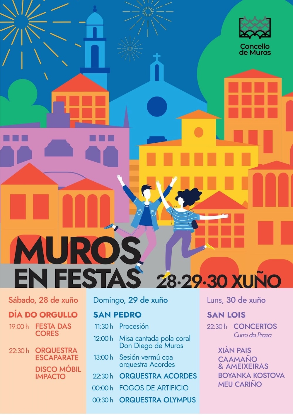 Festas de San Pedro Muros 2025