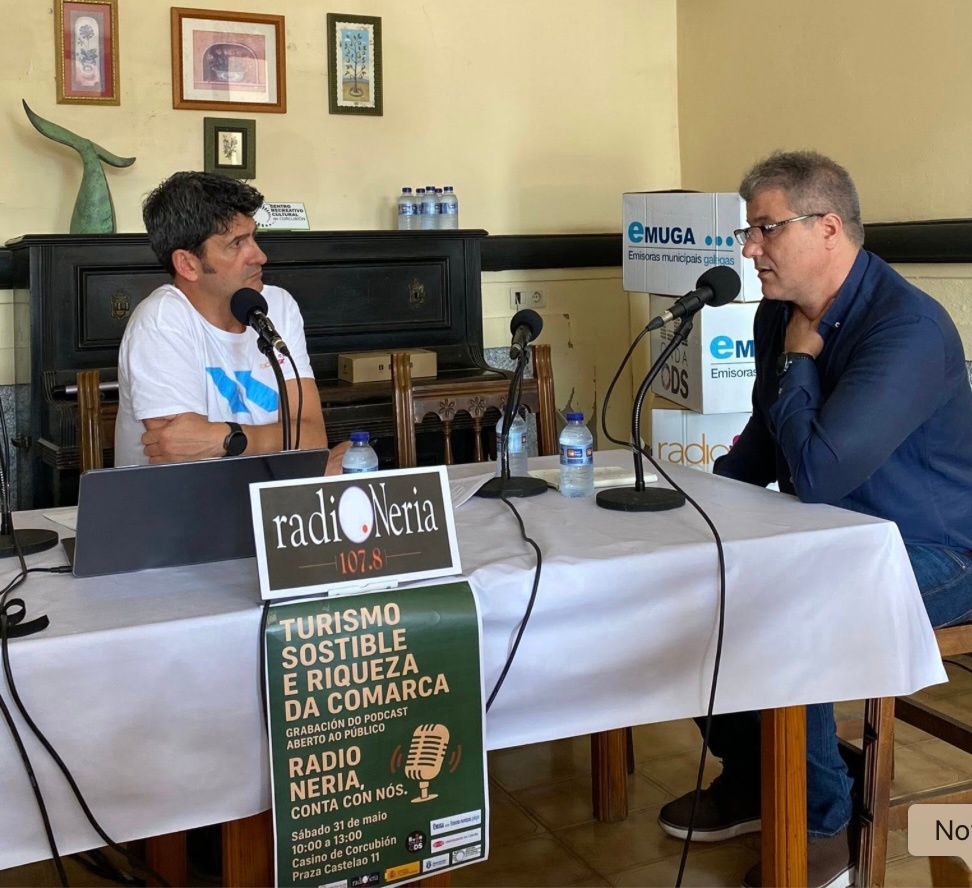 Tono Casais e Drok na radiONeria Onda ODS