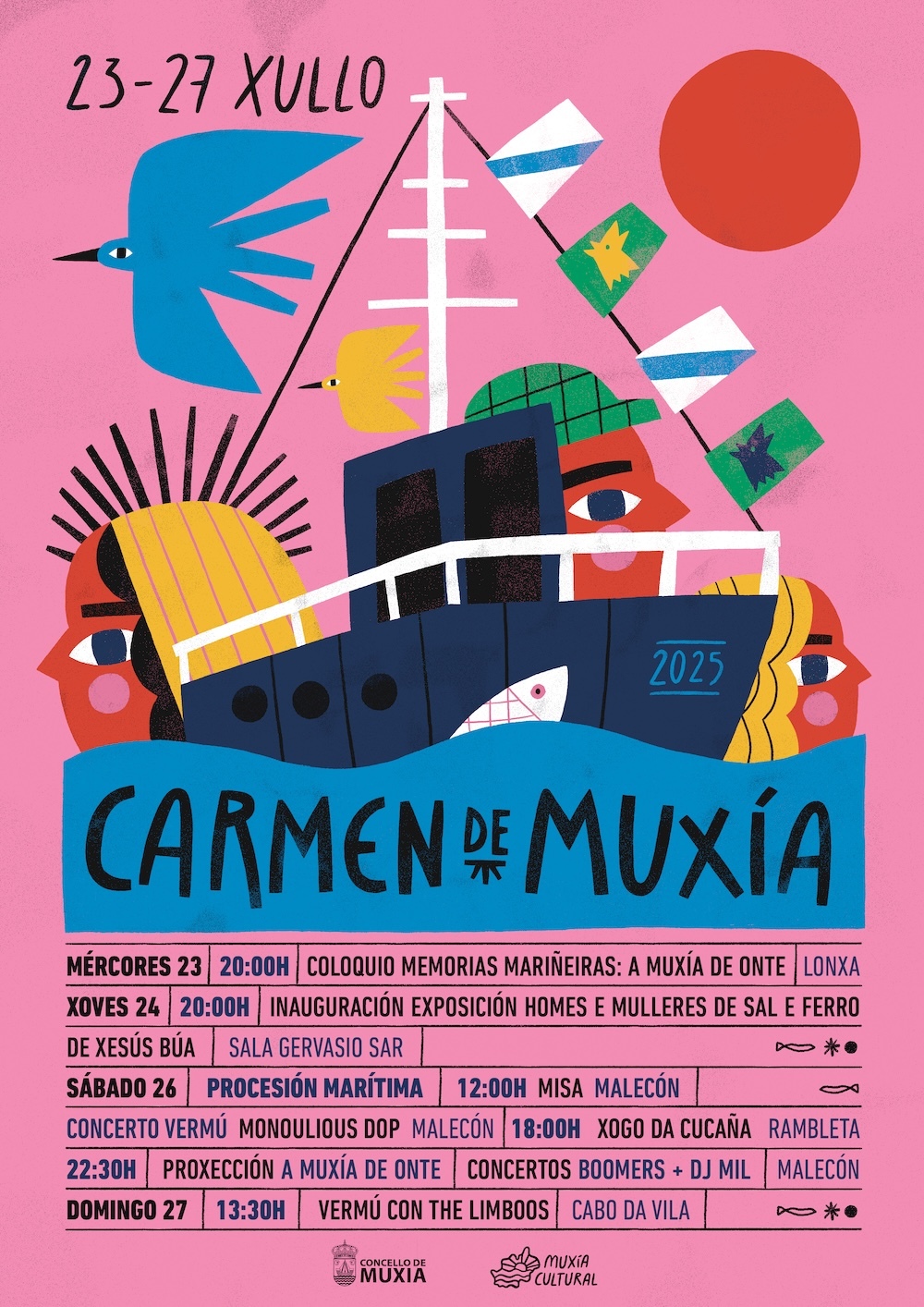 Festas do Carme de Muxia 2025