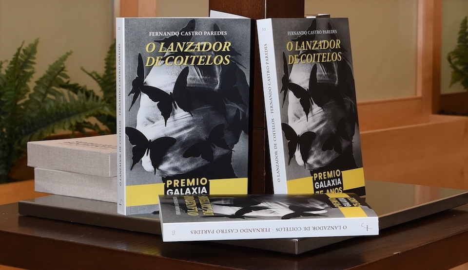 O Lanzador de Coitelos-Libro de Fernando Castro Paredes
