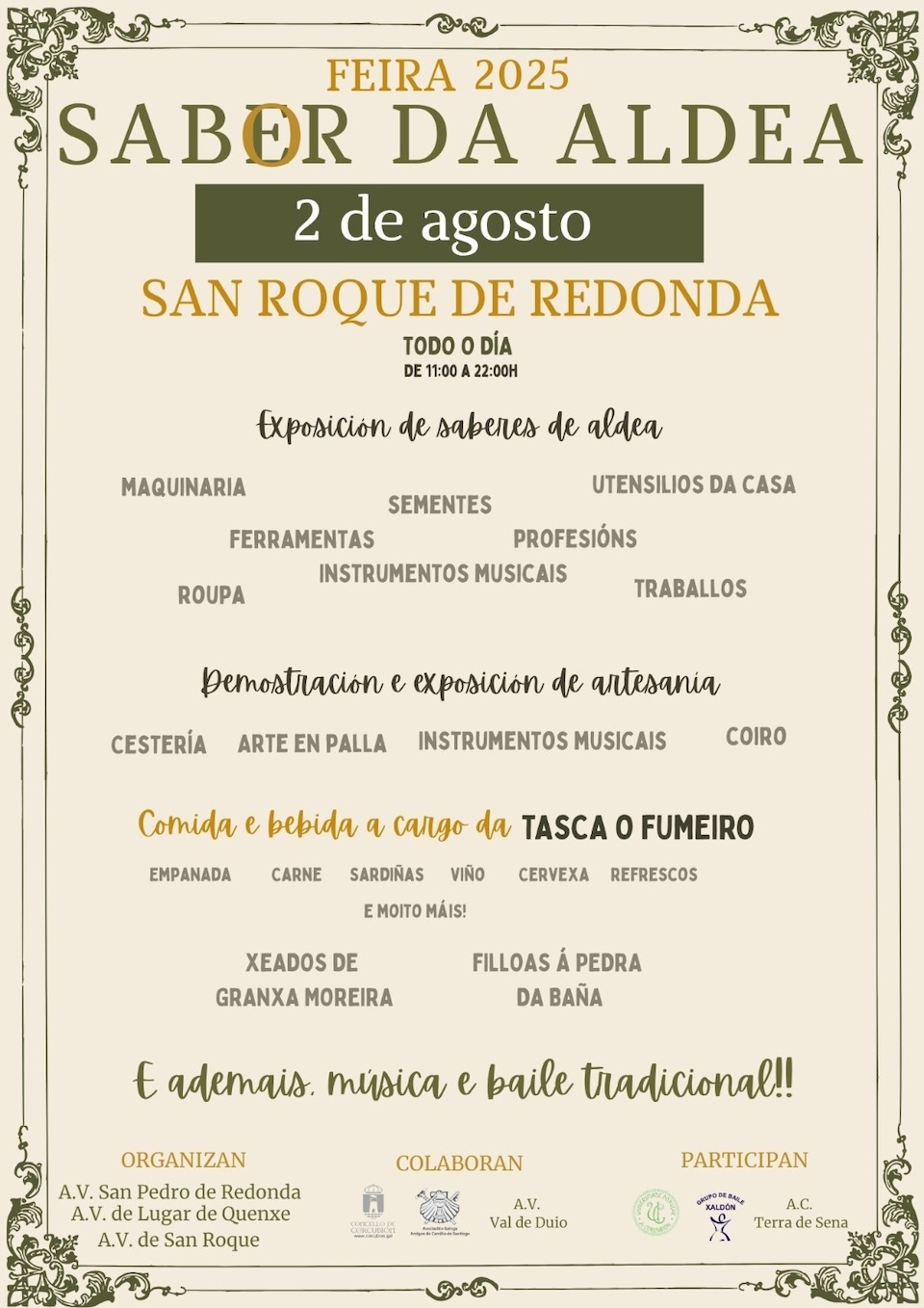 O Sabor da Aldea Corcubion 2025