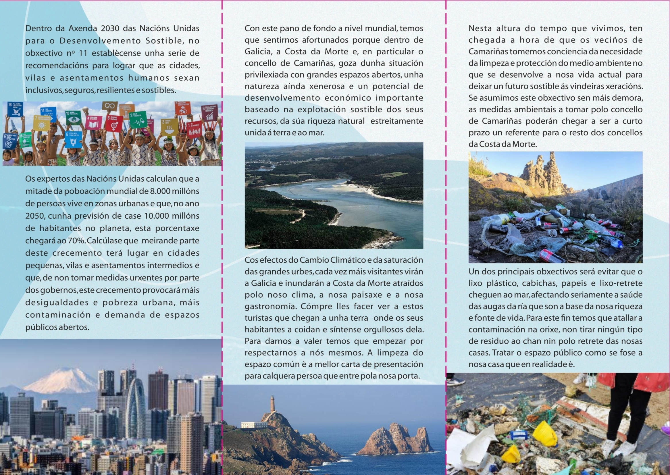 O Mar empeza aqui-Campana Mar de Fabula triptico 1