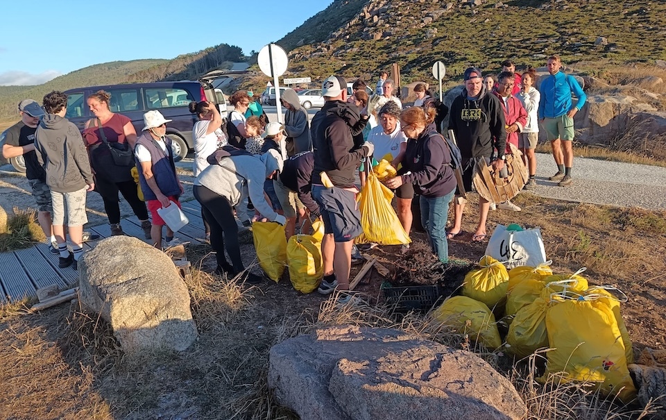 Limpeza colaborativa praia do Trece 2