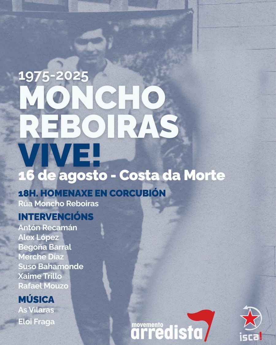 homenaxe Moncho Reboiras Corcubion 2025