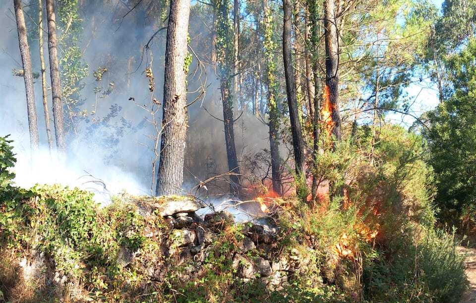 Incendio Nosa Señora da O Muxia 3