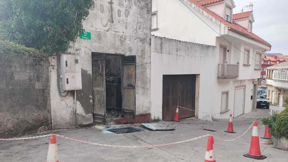 incendio transformador Fisterra