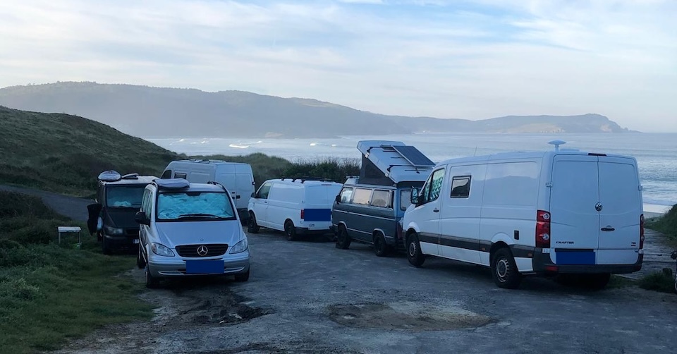Autocaravanas en Nemina