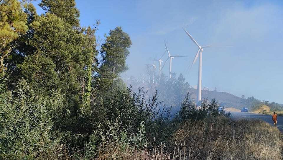 Incendio en Cubelo Carnota