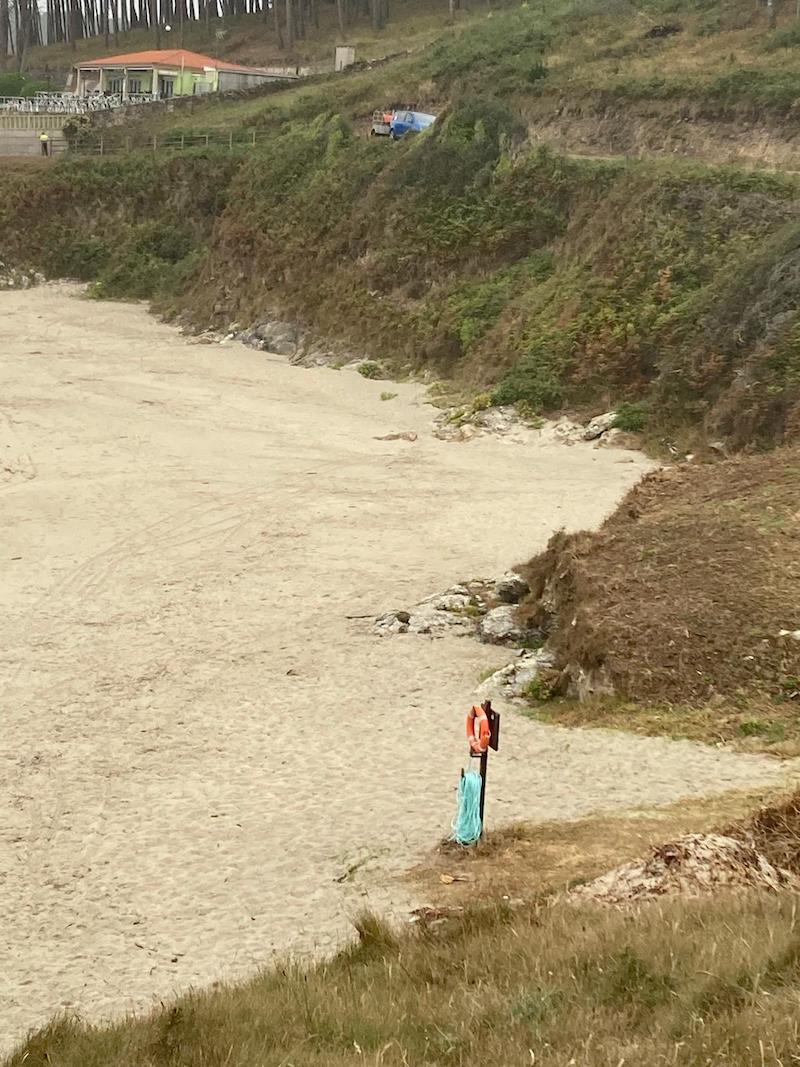 Salvavidas na praia de Lires 2