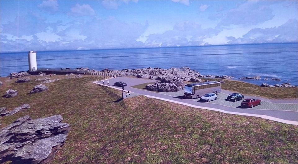 Recreacion virtual do proxecto do Faro Roncudo