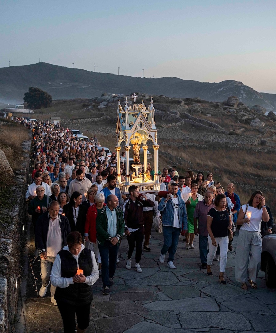 Procesion das Antorchas da Romaria da Virxe da Barca de Muxia 2