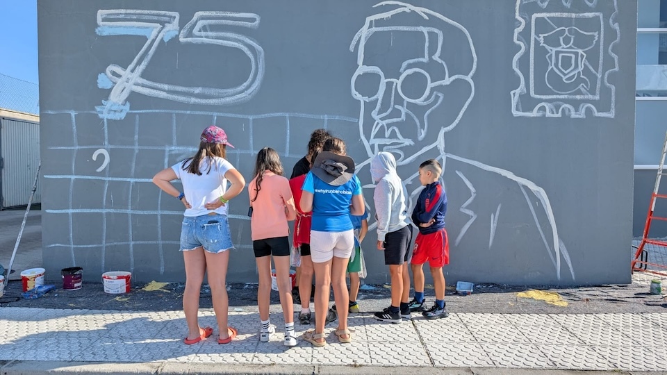 Vimianzo MOLA Pintando a Castelao