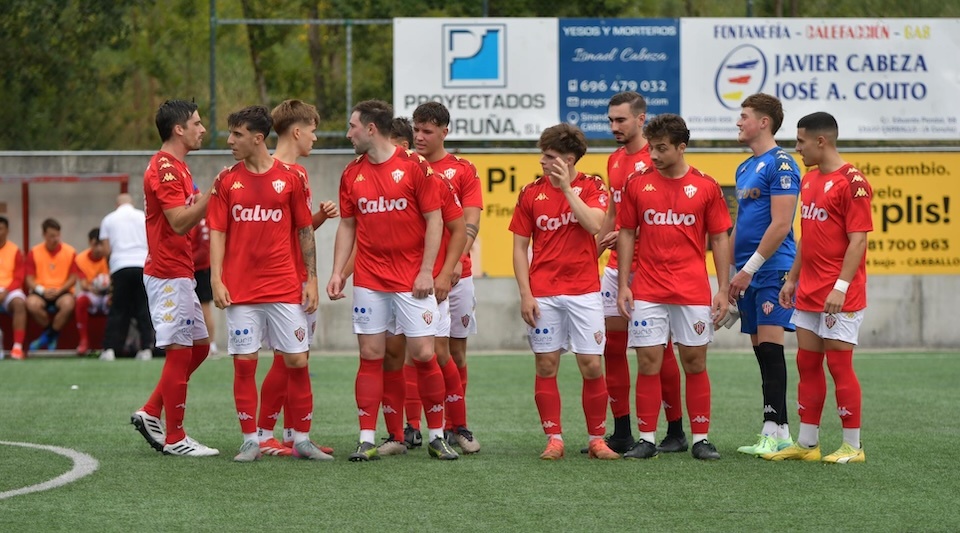 Plantel do Sofan ante o Negreira