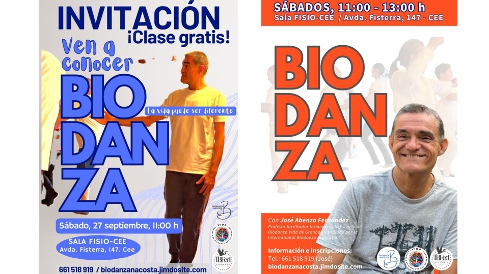 Biodanza con Jose Abenza.en Cee