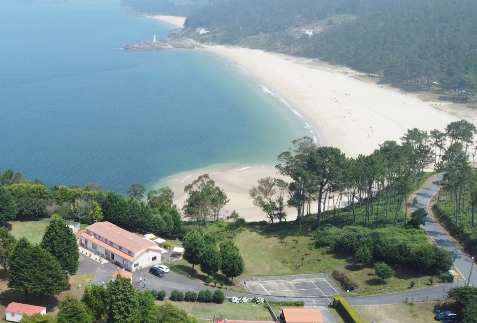 Vista aérea da zona