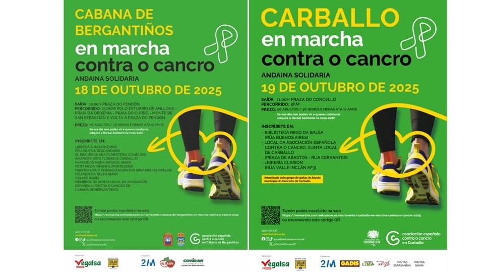 Andaina Solidaria AECC Cabana e Carballo