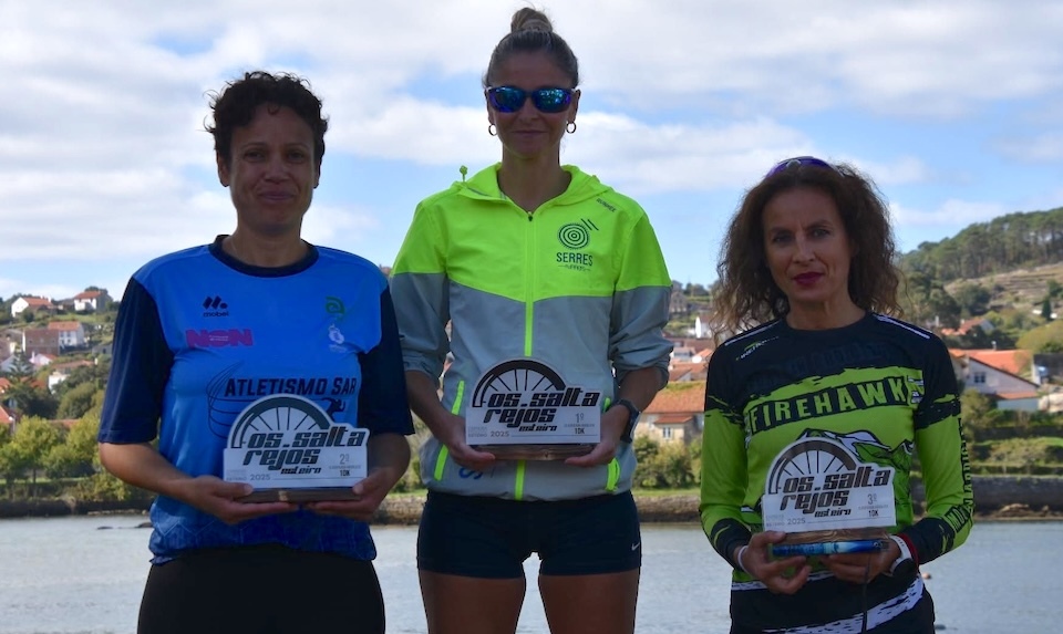 Podio Feminino da Carreira Esteiro Saltarrejos 2025