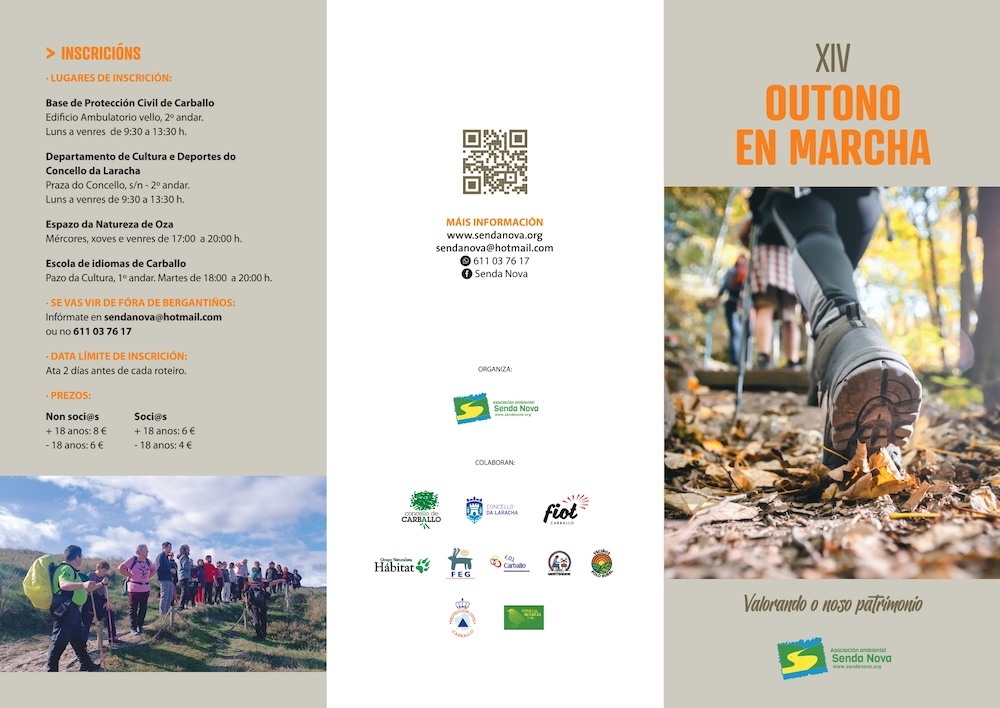 Programa Outono en Marcha de Senda Nova 2025 2