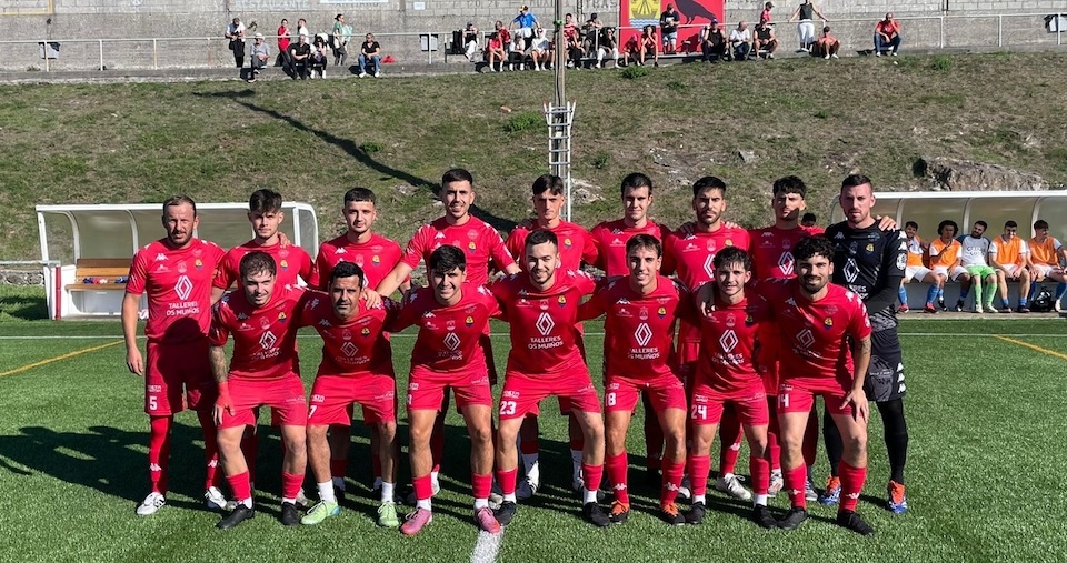 Plantel do CF Muxia en Arlina 2025