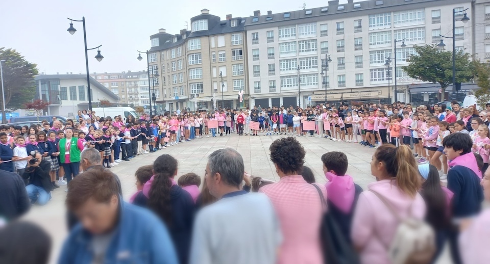 Cadea humana da AECC en Cee