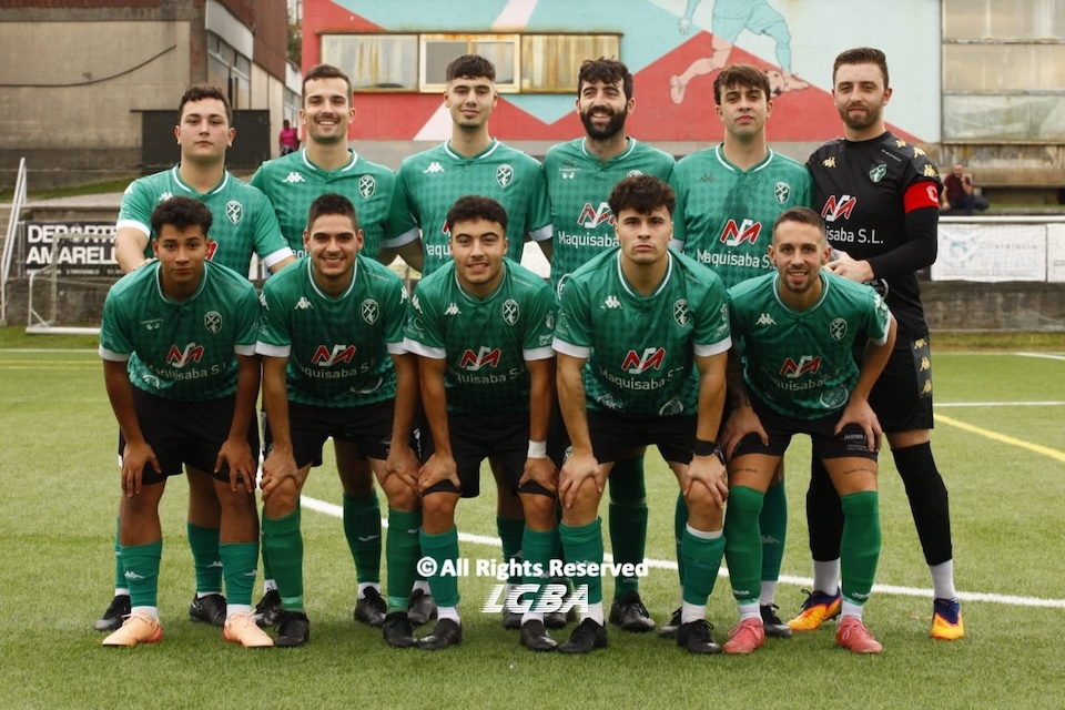 11 do Xallas FC en Fontenla-Foto-Luis Gonzalez