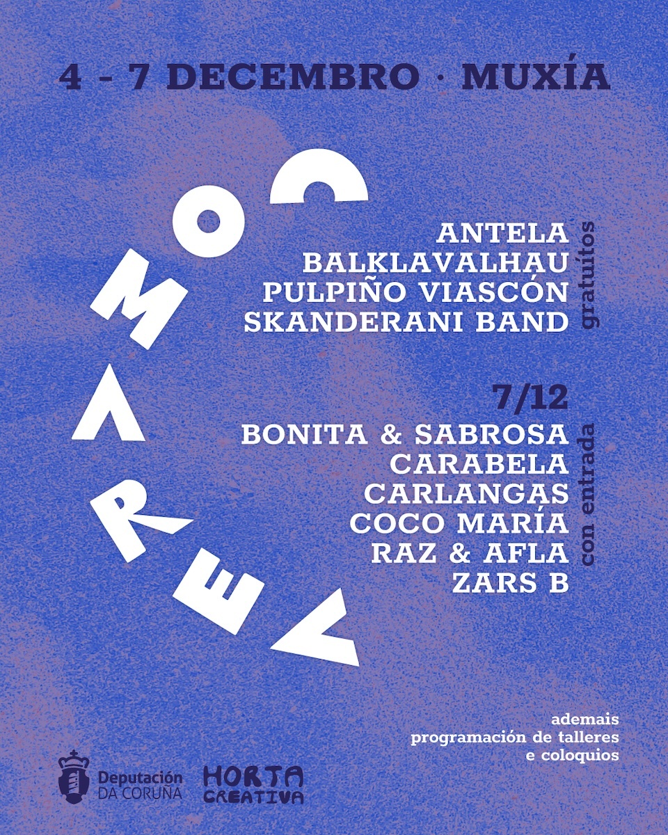 Cartel Festival Comarea-Muxia 2025