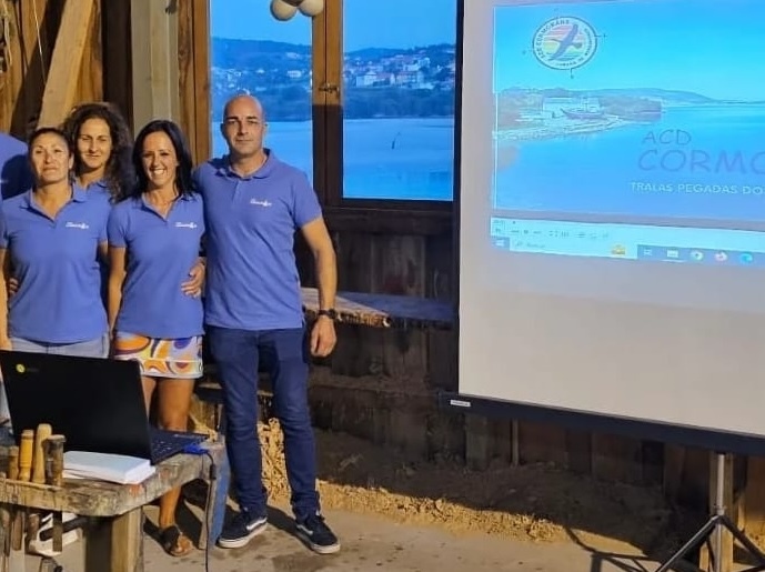 Esmeralda, Laura, Trini e Carlos-Cormorans Cabana