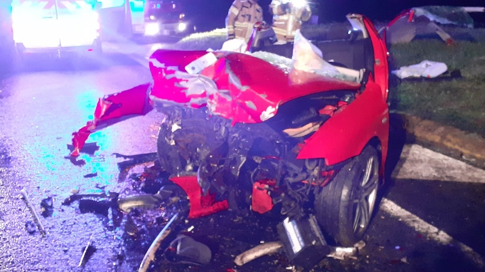 Accidente estrada Buno-Carballo 4