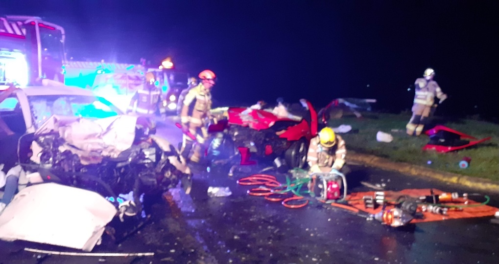 Accidente estrada Buno-Carballo